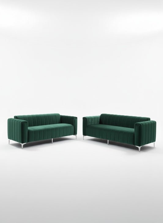 The Linea Fluted Sofa Collection