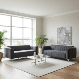 The Linea Fluted Sofa Collection
