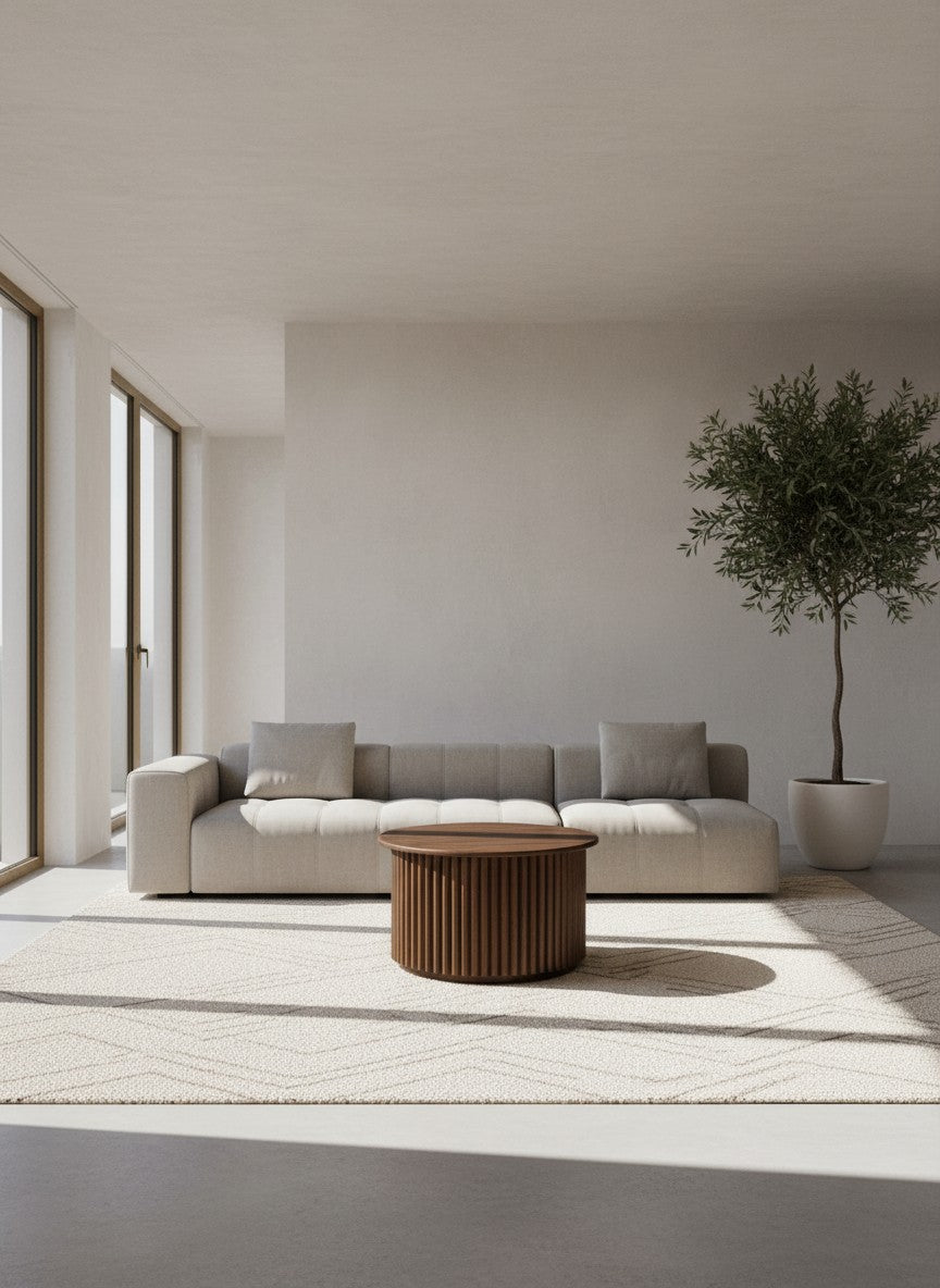 The Linear Drum Coffee Table